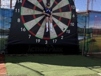 Fuß-Darts Low Budget